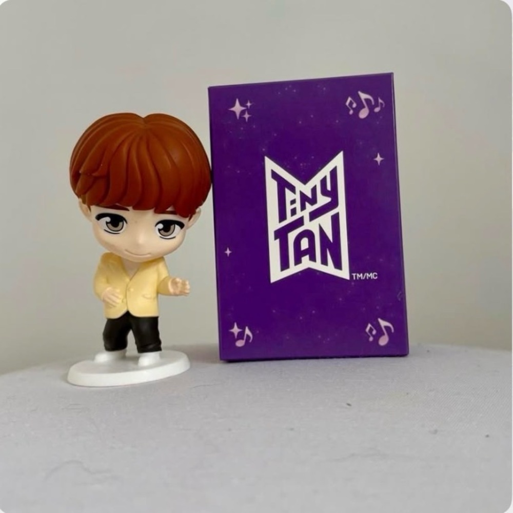 BTS Tiny Tan x McDonalds Jimin figure toy